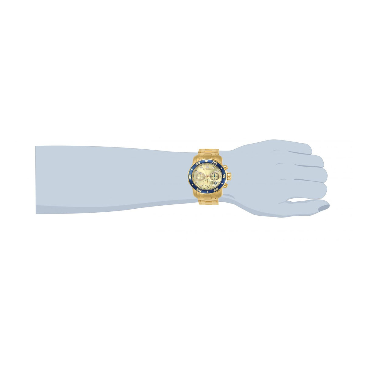 RELOJ  PARA HOMBRE INVICTA PRO DIVER 80068 - ORO