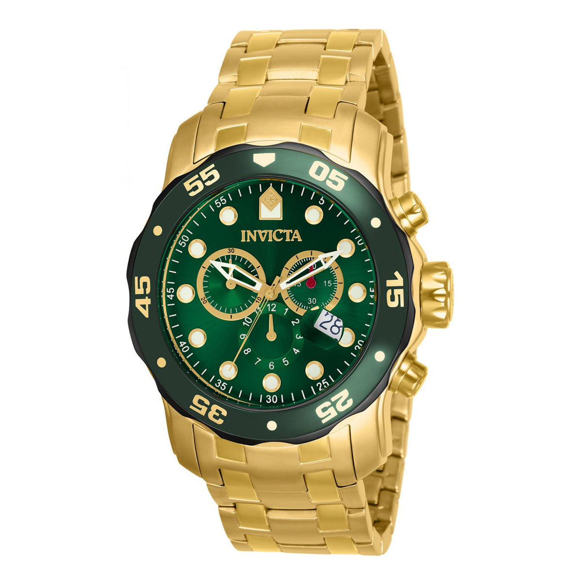 RELOJ  PARA HOMBRE INVICTA PRO DIVER 80072 - ORO