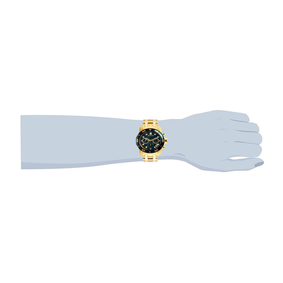 RELOJ  PARA HOMBRE INVICTA PRO DIVER 80072 - ORO