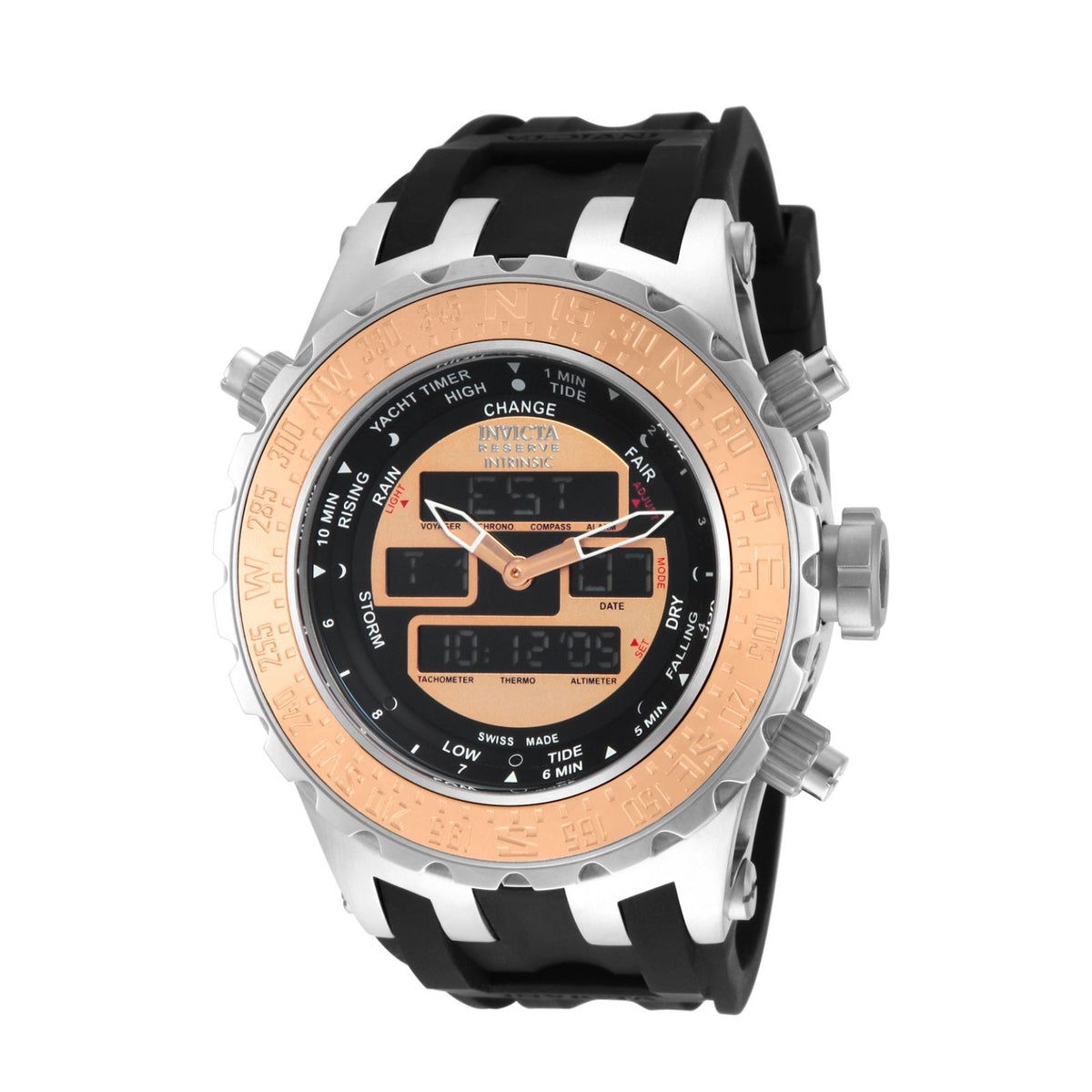 RELOJ DEPORTIVO PARA HOMBRE INVICTA RESERVE 12590 - NEGRO