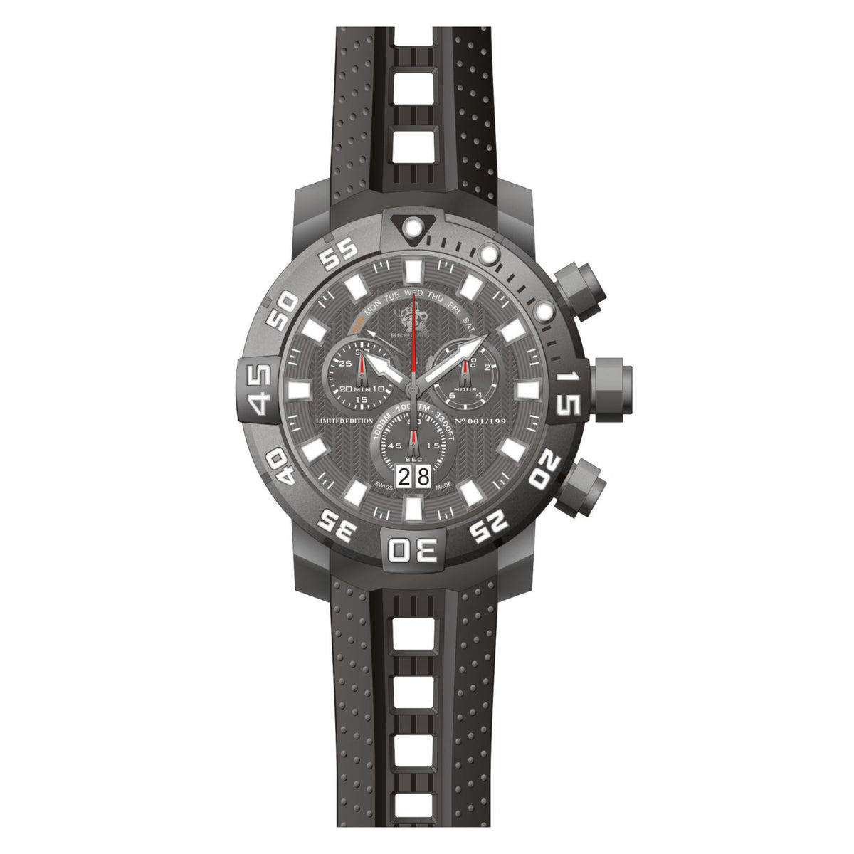 RELOJ  PARA HOMBRE INVICTA SEA BASE 14248 - NEGRO