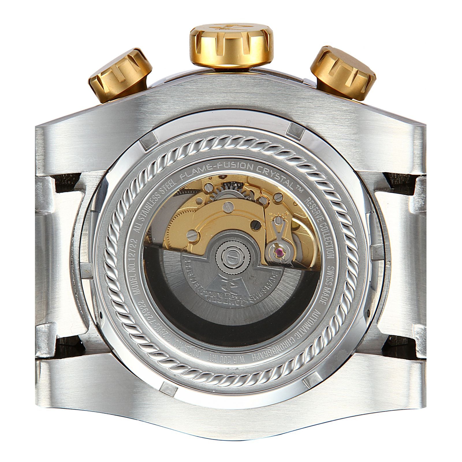 RELOJ  PARA HOMBRE INVICTA RESERVE 12722 - ORO