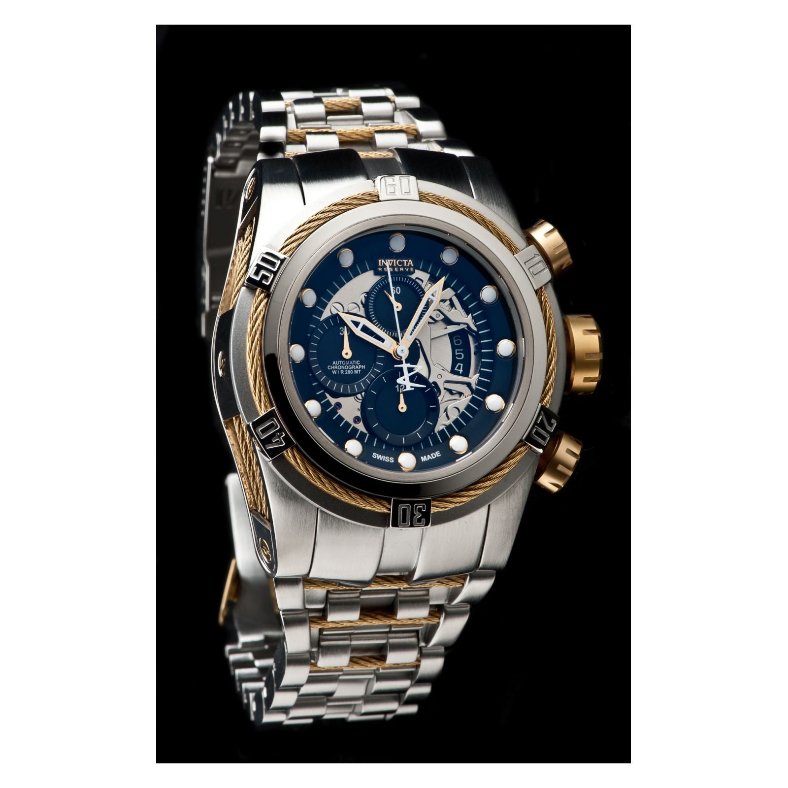 RELOJ  PARA HOMBRE INVICTA RESERVE 12722 - ORO