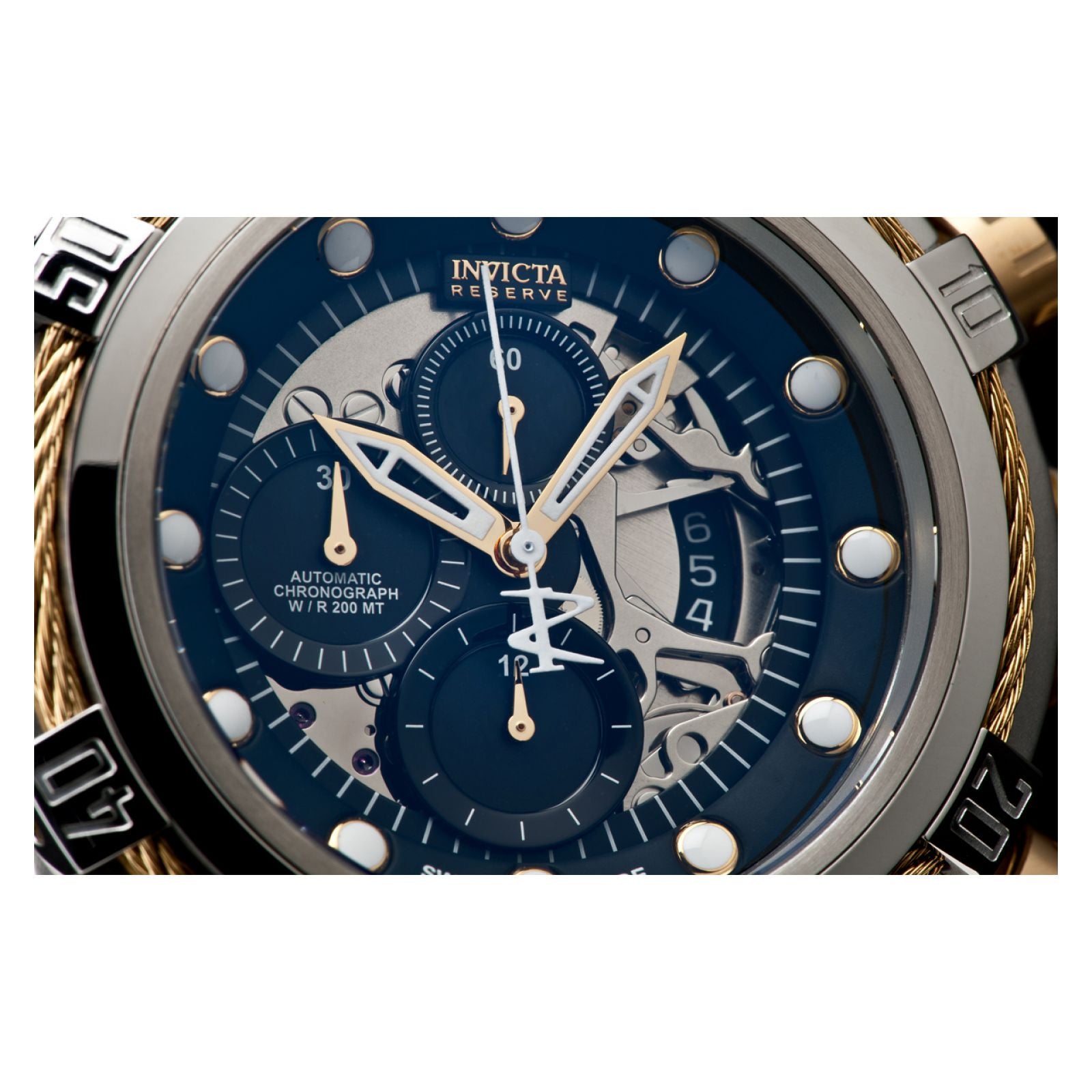 RELOJ  PARA HOMBRE INVICTA RESERVE 12722 - ORO