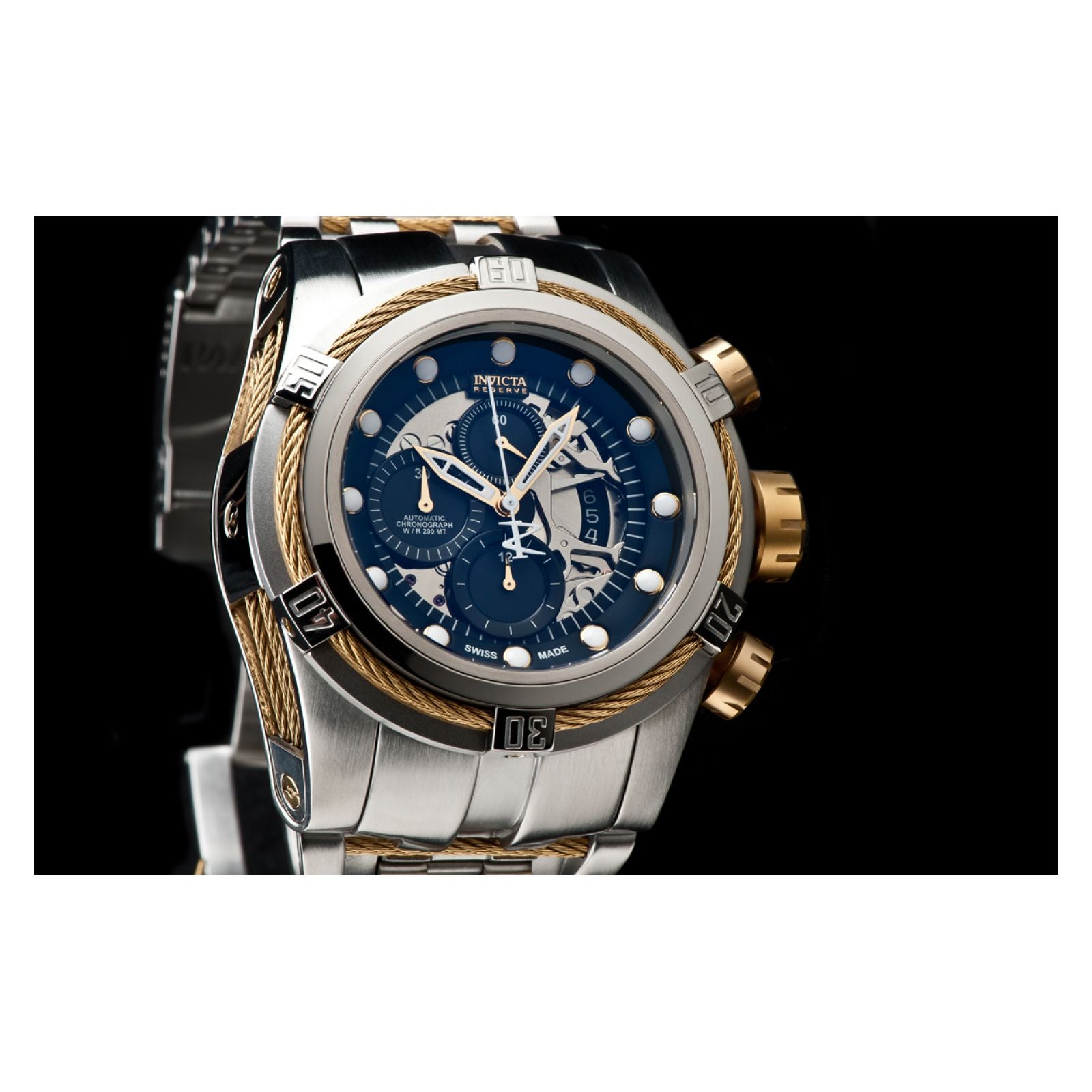 RELOJ  PARA HOMBRE INVICTA RESERVE 12722 - ORO