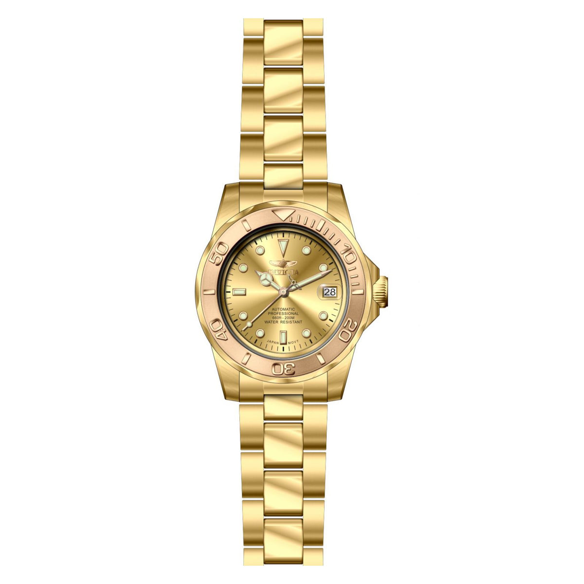 RELOJ  PARA HOMBRE INVICTA PRO DIVER 13930 - DORADO
