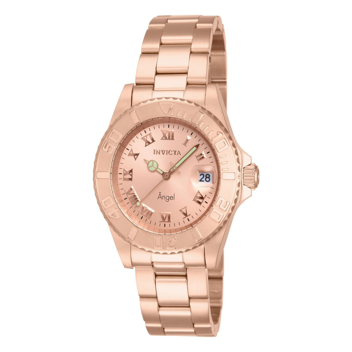 RELOJ  PARA MUJER INVICTA ANGEL 14322 - ORO ROSA