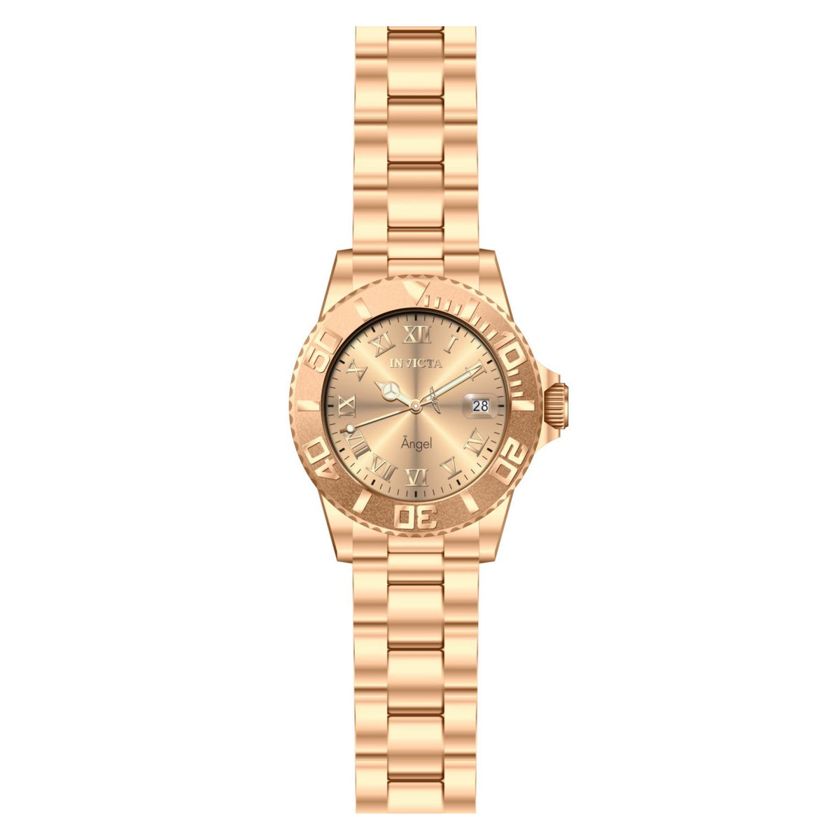 RELOJ  PARA MUJER INVICTA ANGEL 14322 - ORO ROSA