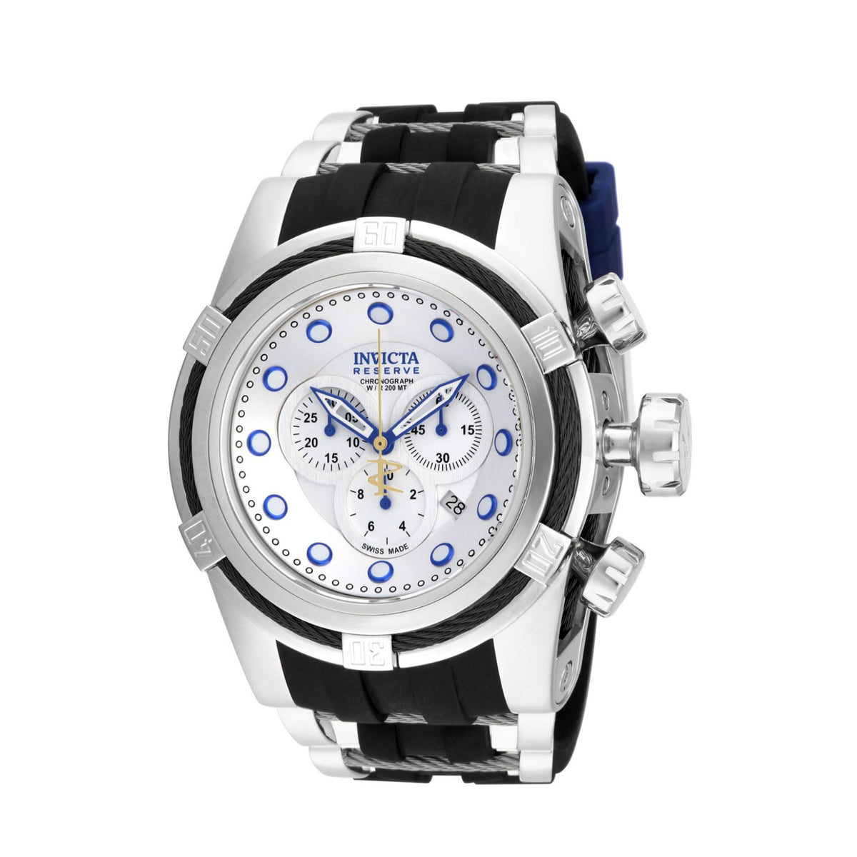 RELOJ  PARA HOMBRE INVICTA RESERVE 14072 - ACERO NEGRO