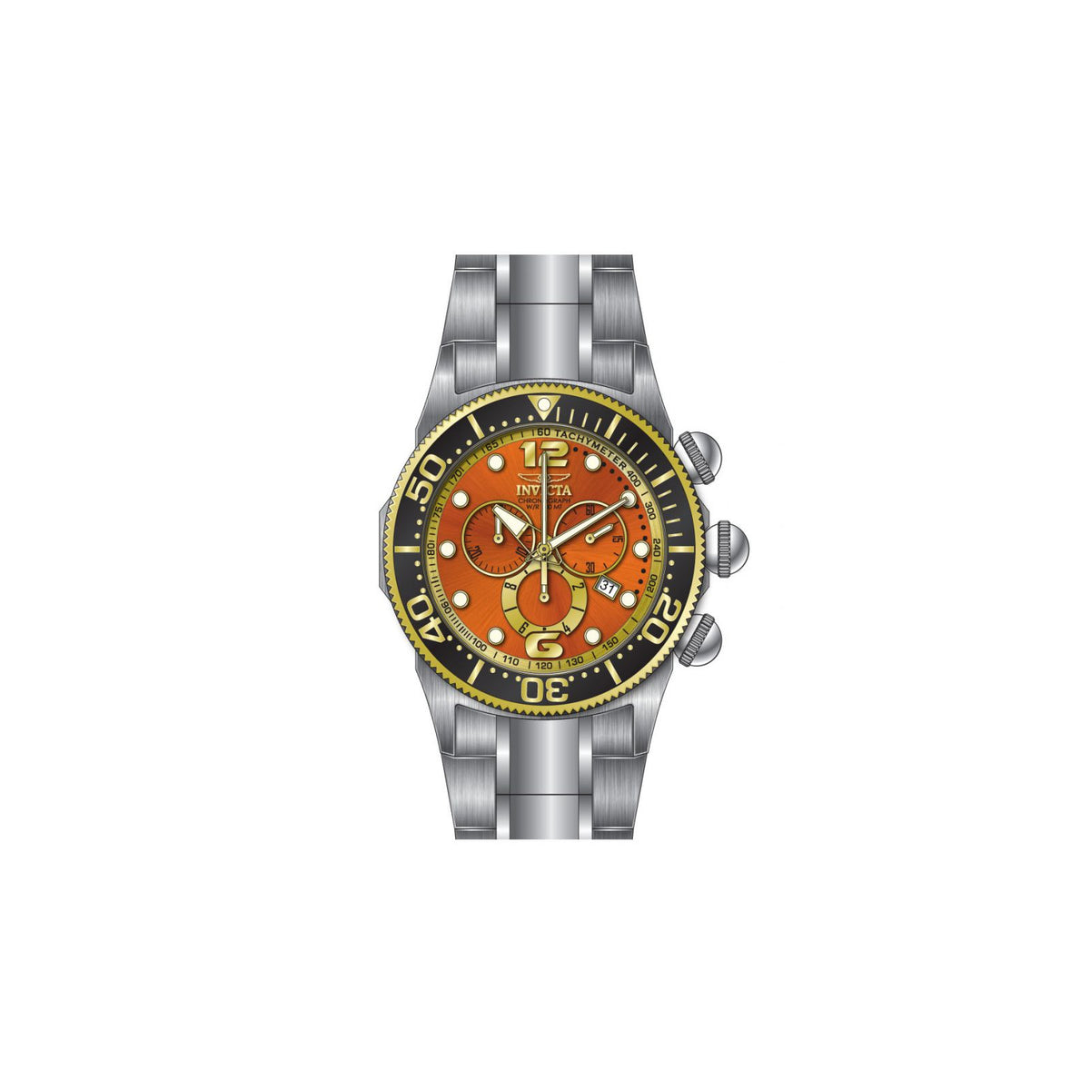 RELOJ  PARA HOMBRE INVICTA LUPAH 14200 - ACERO