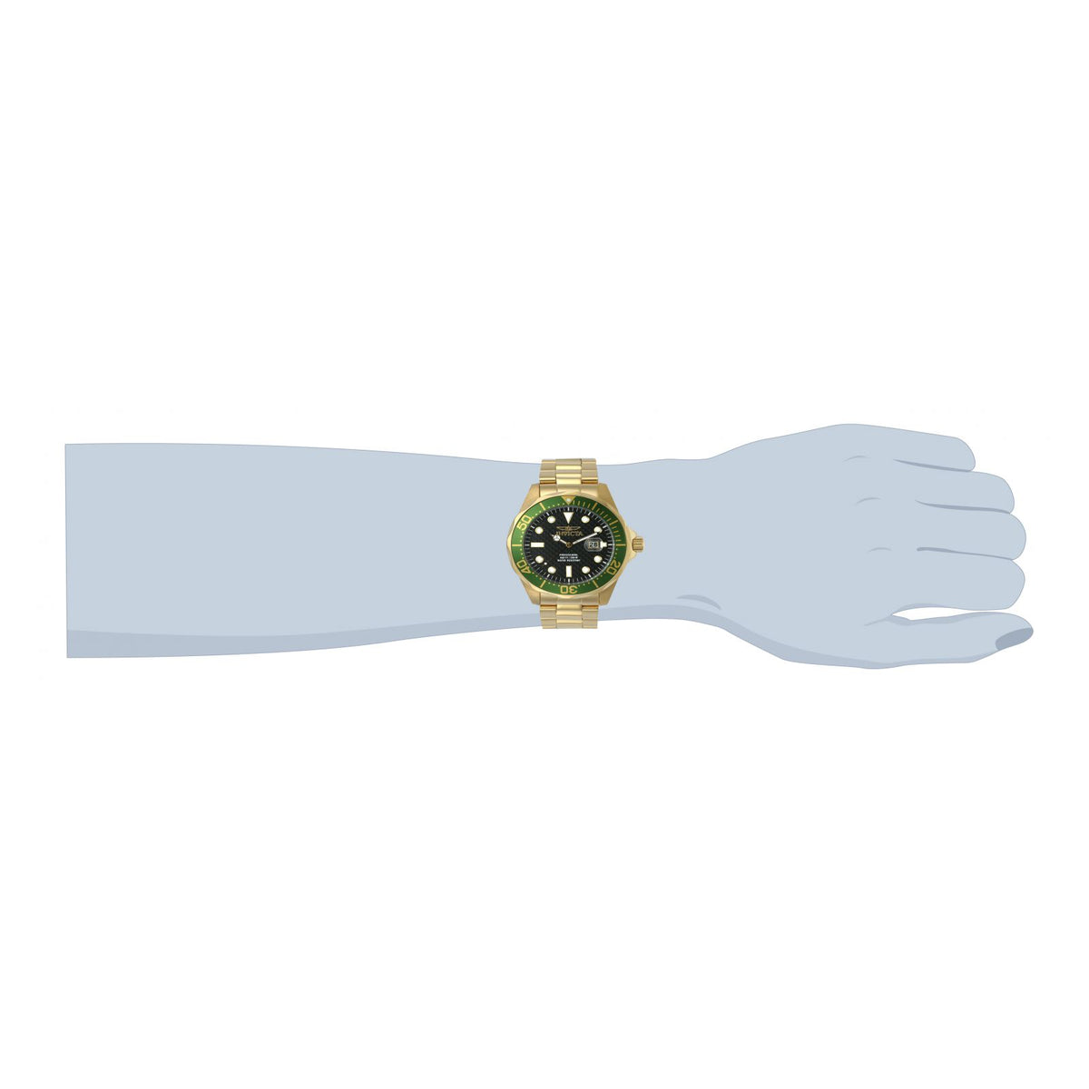RELOJ  PARA HOMBRE INVICTA PRO DIVER 14358 - ORO