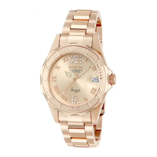 RELOJ  PARA MUJER INVICTA ANGEL 14398 - ORO ROSA