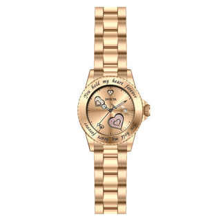 RELOJ  PARA MUJER INVICTA ANGEL 14734 - ORO ROSA