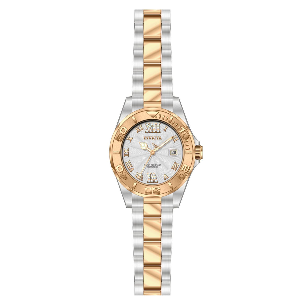 RELOJ  PARA MUJER INVICTA PRO DIVER 14792 - ORO ROSA, ACERO