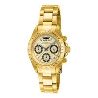 RELOJ  PARA MUJER INVICTA SPEEDWAY 14931 - ORO
