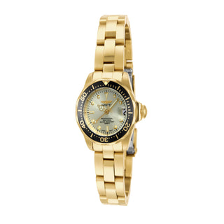 RELOJ  PARA MUJER INVICTA PRO DIVER 14987 - DORADO
