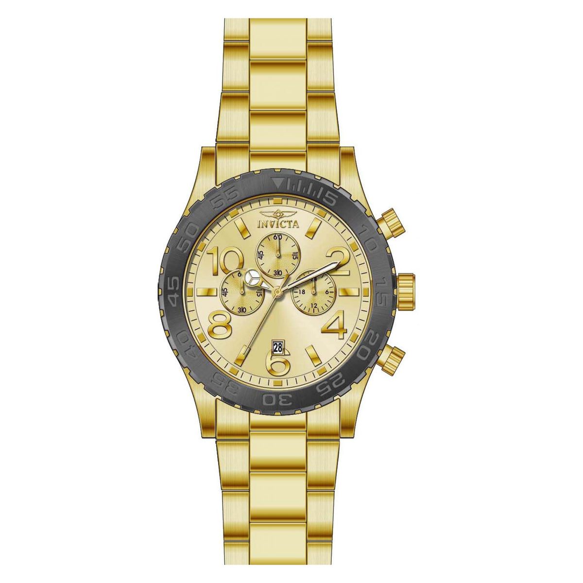 RELOJ CLÁSICO PARA HOMBRE INVICTA SPECIALTY 15160 - ORO