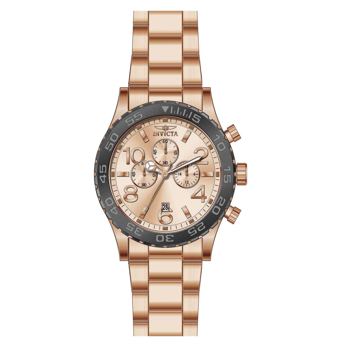 RELOJ CLÁSICO PARA HOMBRE INVICTA SPECIALTY 15161 - ORO ROSA