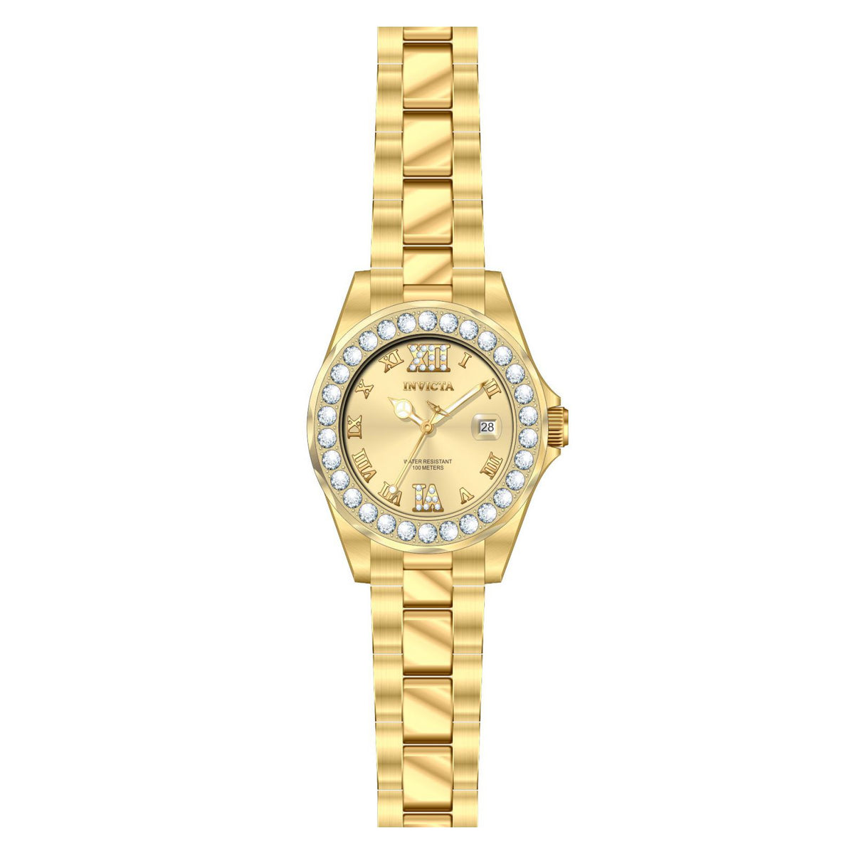 RELOJ  PARA MUJER INVICTA PRO DIVER 15252 - DORADO