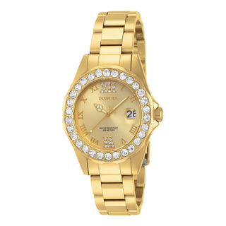 RELOJ  PARA MUJER INVICTA PRO DIVER 15252 - DORADO