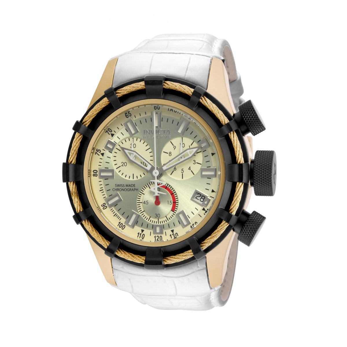 RELOJ CLÁSICO PARA HOMBRE INVICTA RESERVE 15267 - BLANCO
