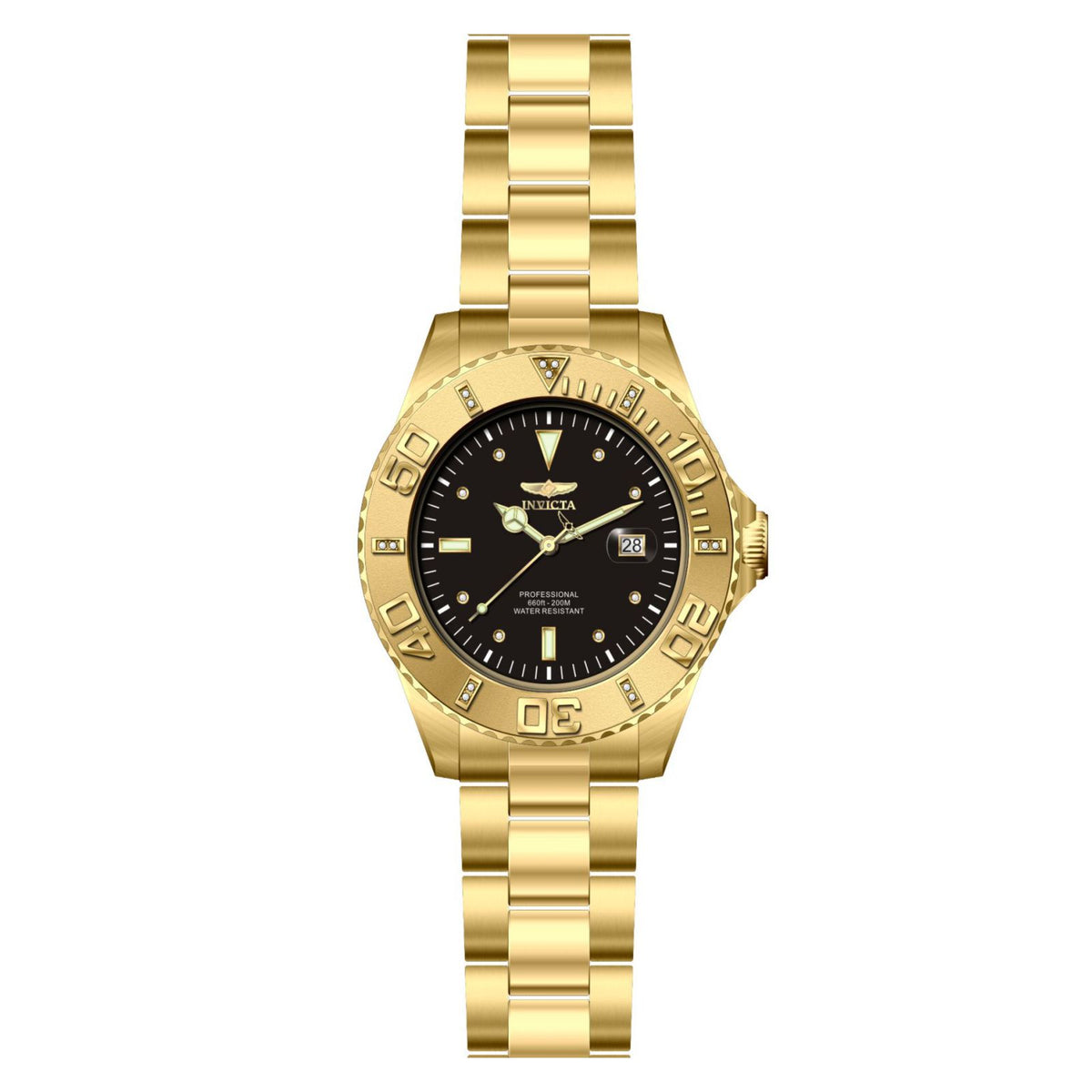 RELOJ  PARA HOMBRE INVICTA PRO DIVER 15286 - DORADO