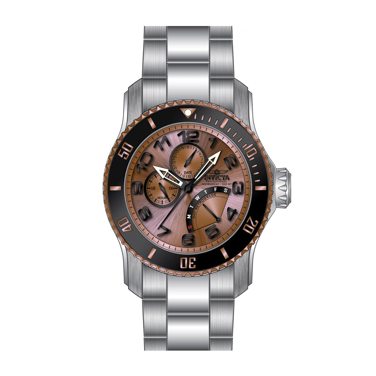 RELOJ  PARA HOMBRE INVICTA PRO DIVER 15338 - ACERO