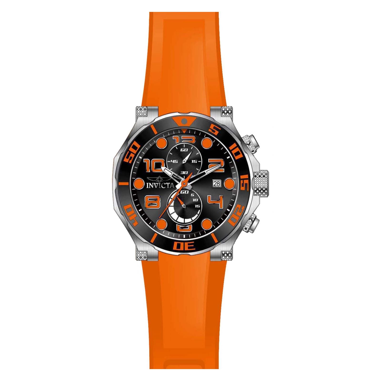 RELOJ DEPORTIVO PARA HOMBRE INVICTA PRO DIVER 15395 - NARANJA