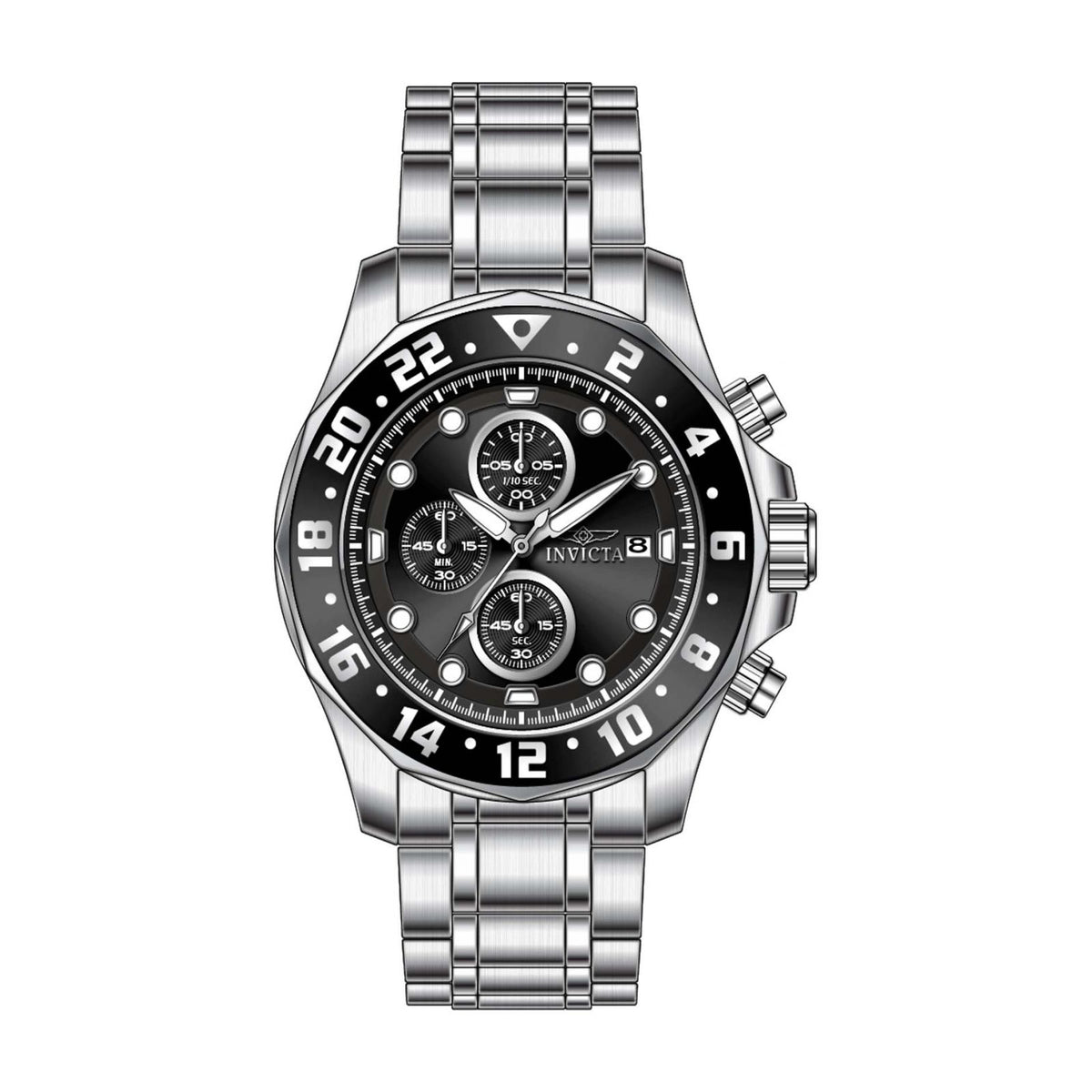 RELOJ CLÁSICO PARA HOMBRE INVICTA SPECIALTY 15938 - ACERO