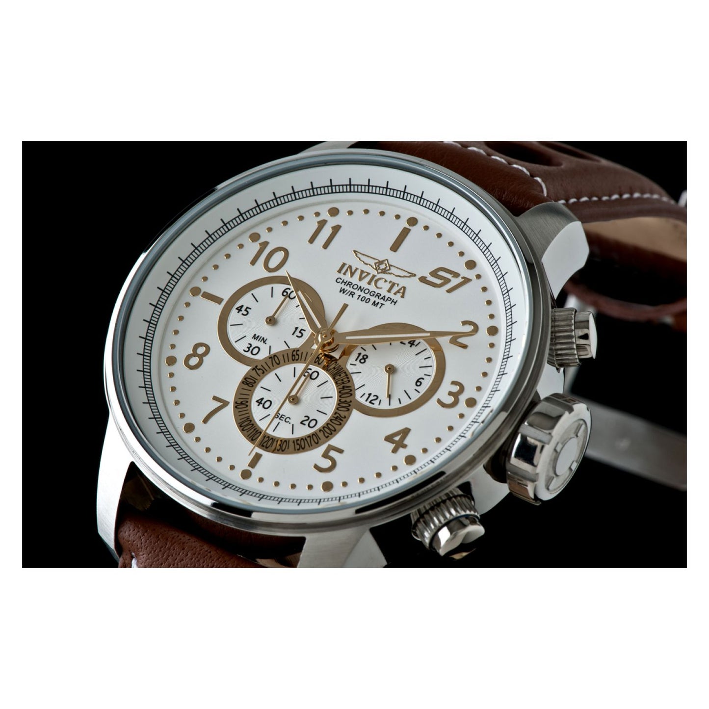 RELOJ CLÁSICO PARA HOMBRE INVICTA S1 RALLY 16010 - MARRÓN