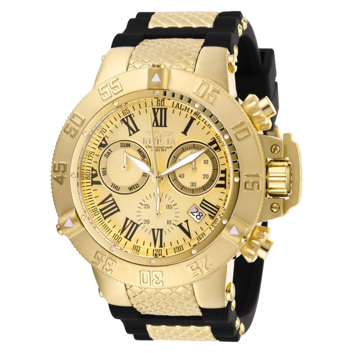 RELOJ DEPORTIVO PARA HOMBRE INVICTA SUBAQUA 16875 - ORO NEGRO