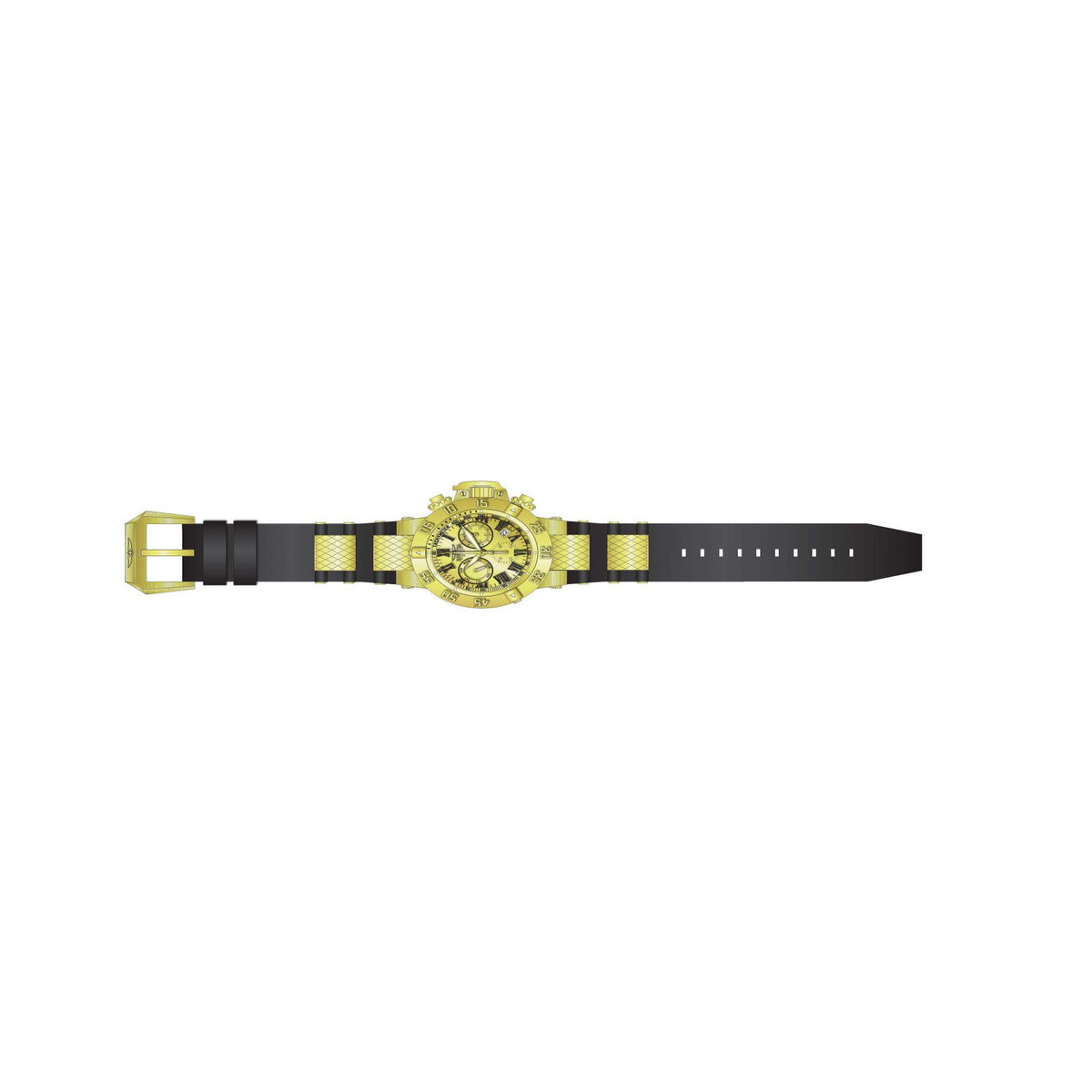 RELOJ DEPORTIVO PARA HOMBRE INVICTA SUBAQUA 16875 - ORO NEGRO
