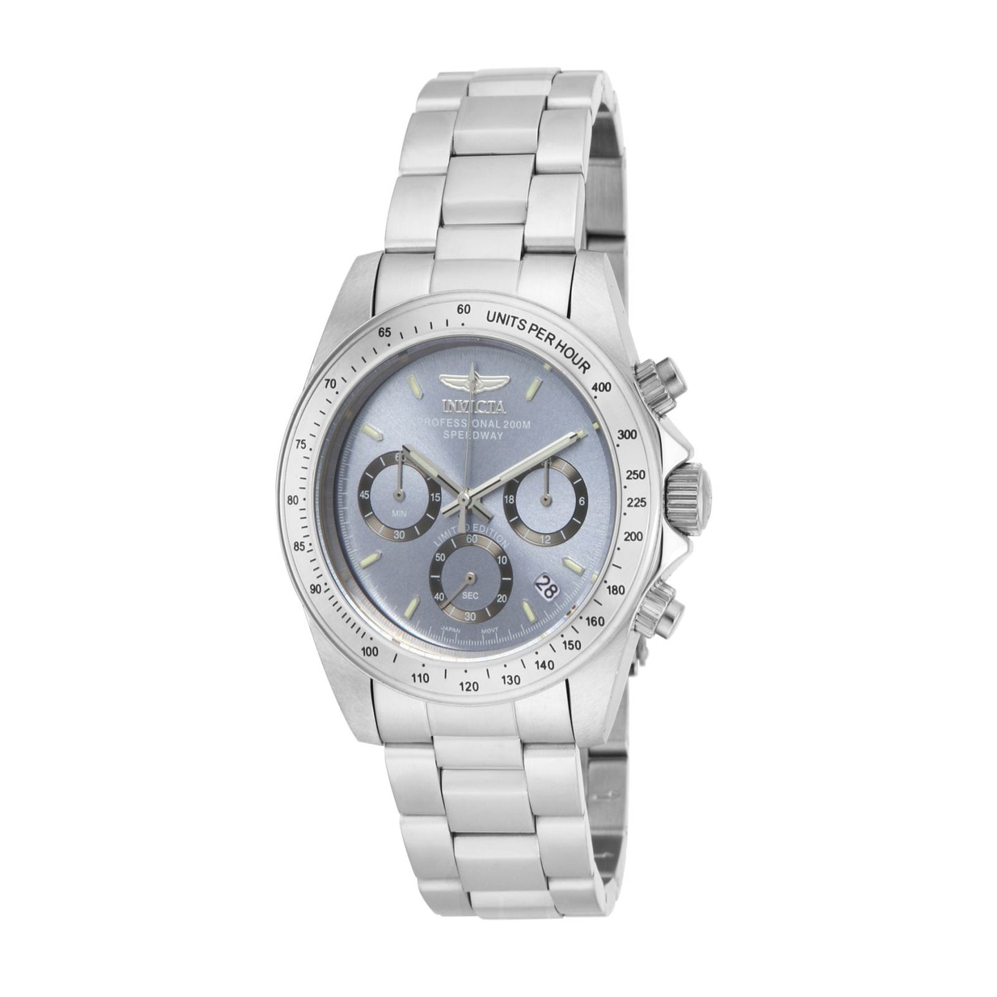 RELOJ  PARA HOMBRE INVICTA SPEEDWAY ILE9211A - ACERO