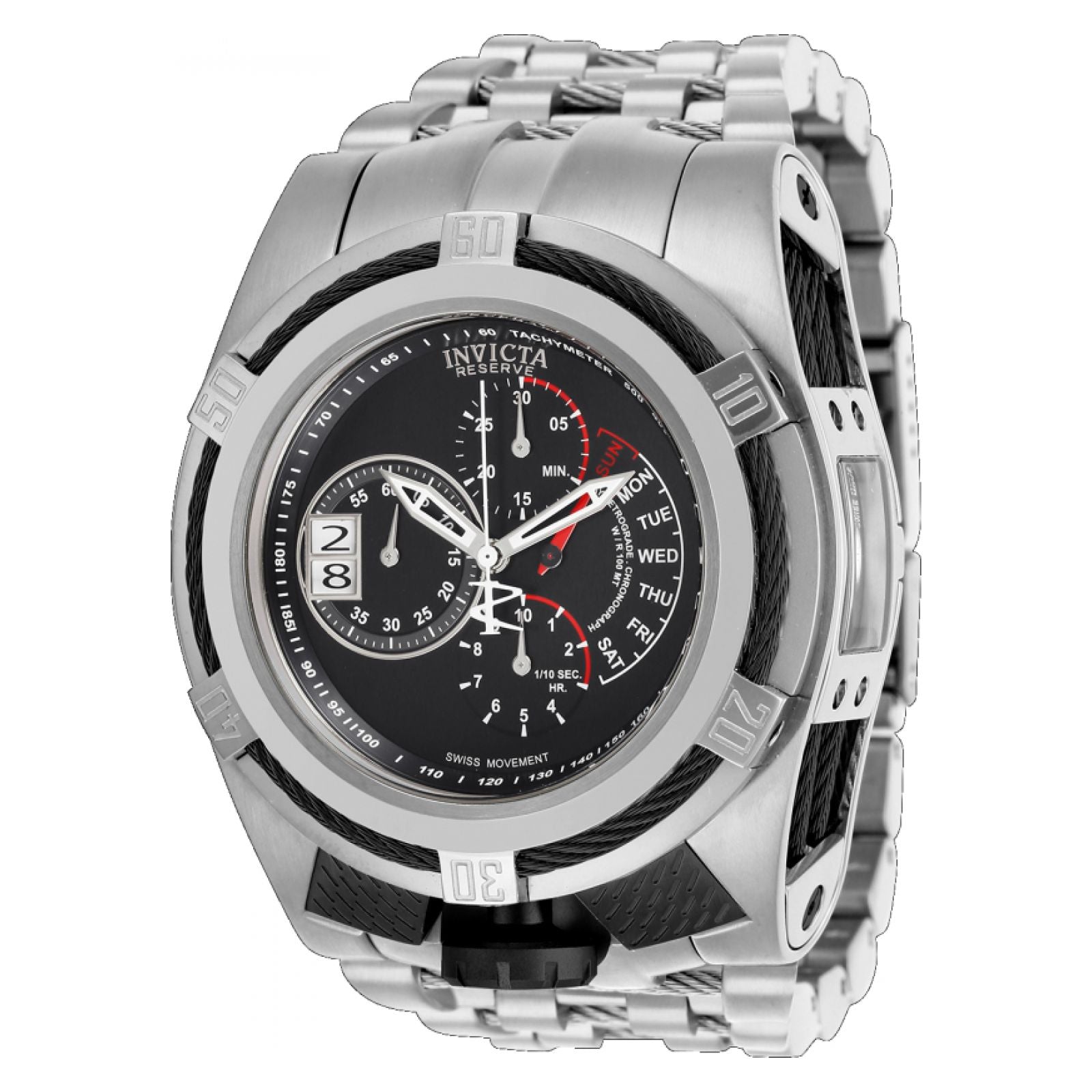 RELOJ  PARA HOMBRE INVICTA BOLT 16955 - PLATEADO