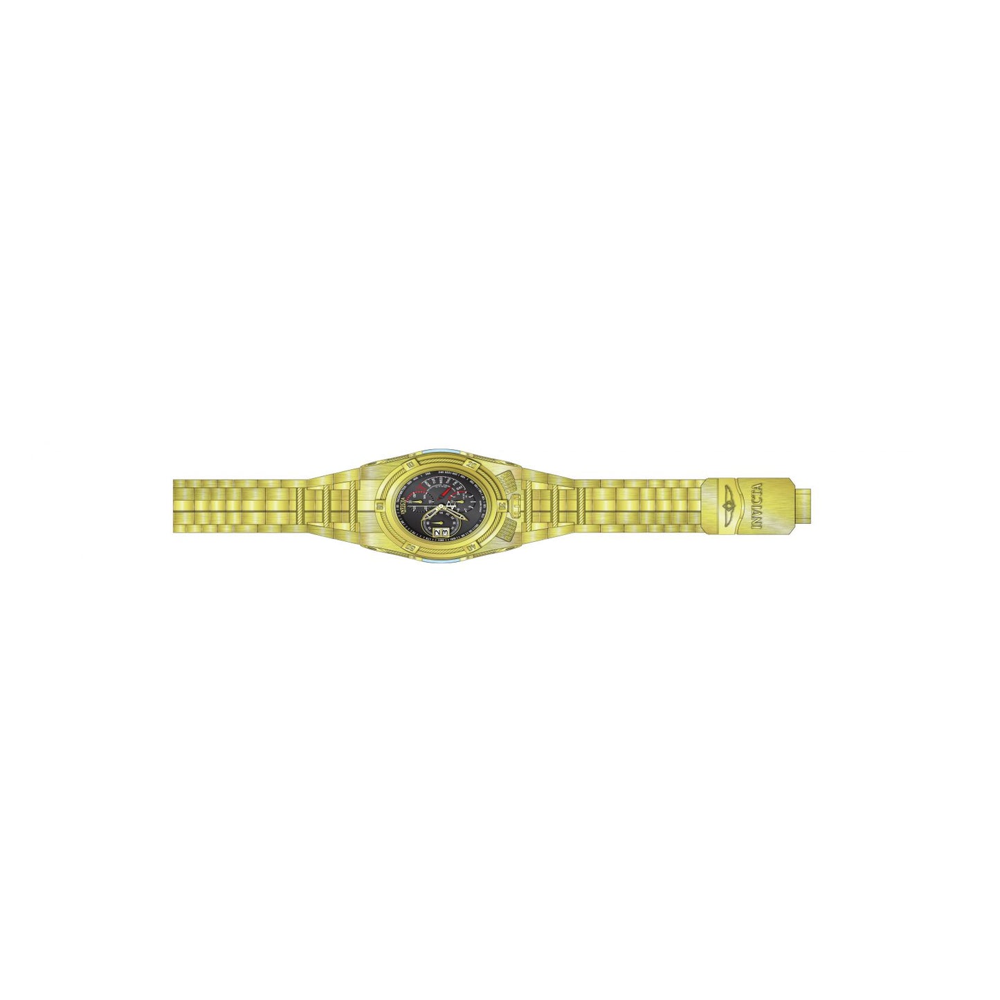 RELOJ  PARA HOMBRE INVICTA BOLT 16956 - ORO