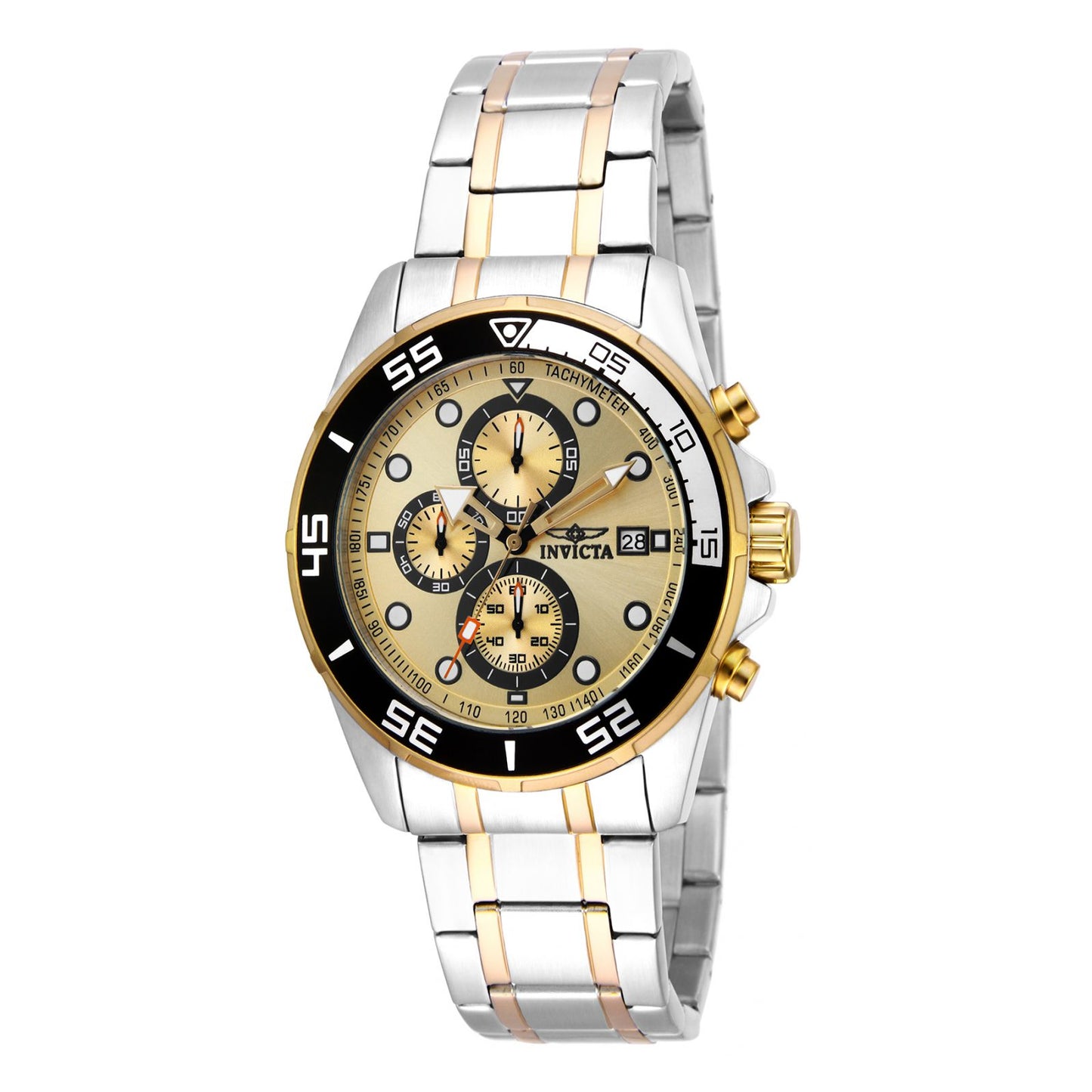 RELOJ CLÁSICO PARA HOMBRE INVICTA SPECIALTY 17014 - ACERO, ORO