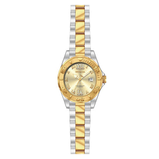 RELOJ  PARA MUJER INVICTA PRO DIVER 17021 - ACERO, ORO