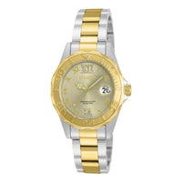 RELOJ  PARA MUJER INVICTA PRO DIVER 17021 - ACERO, ORO