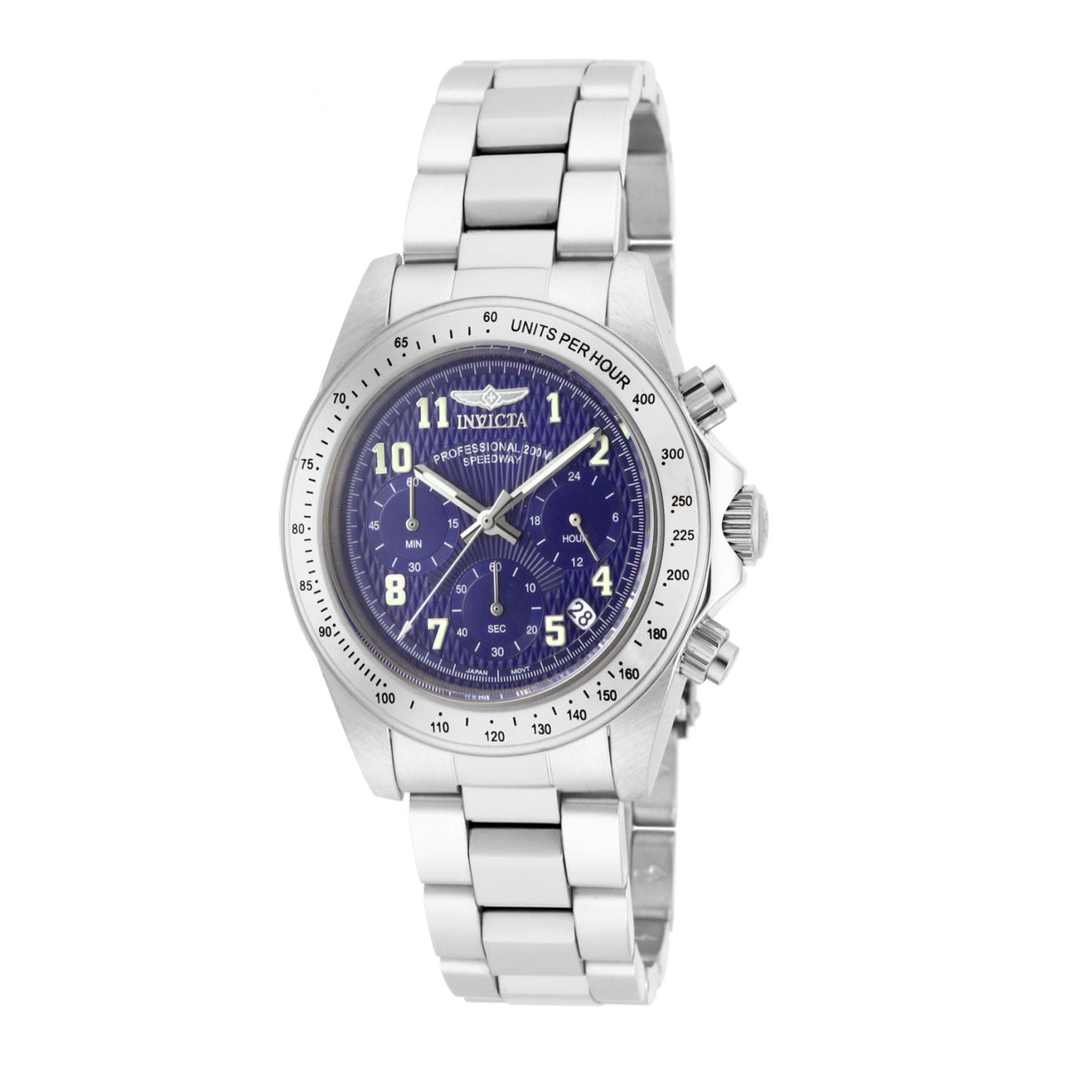 RELOJ  PARA HOMBRE INVICTA SPEEDWAY 17024 - PLATEADO