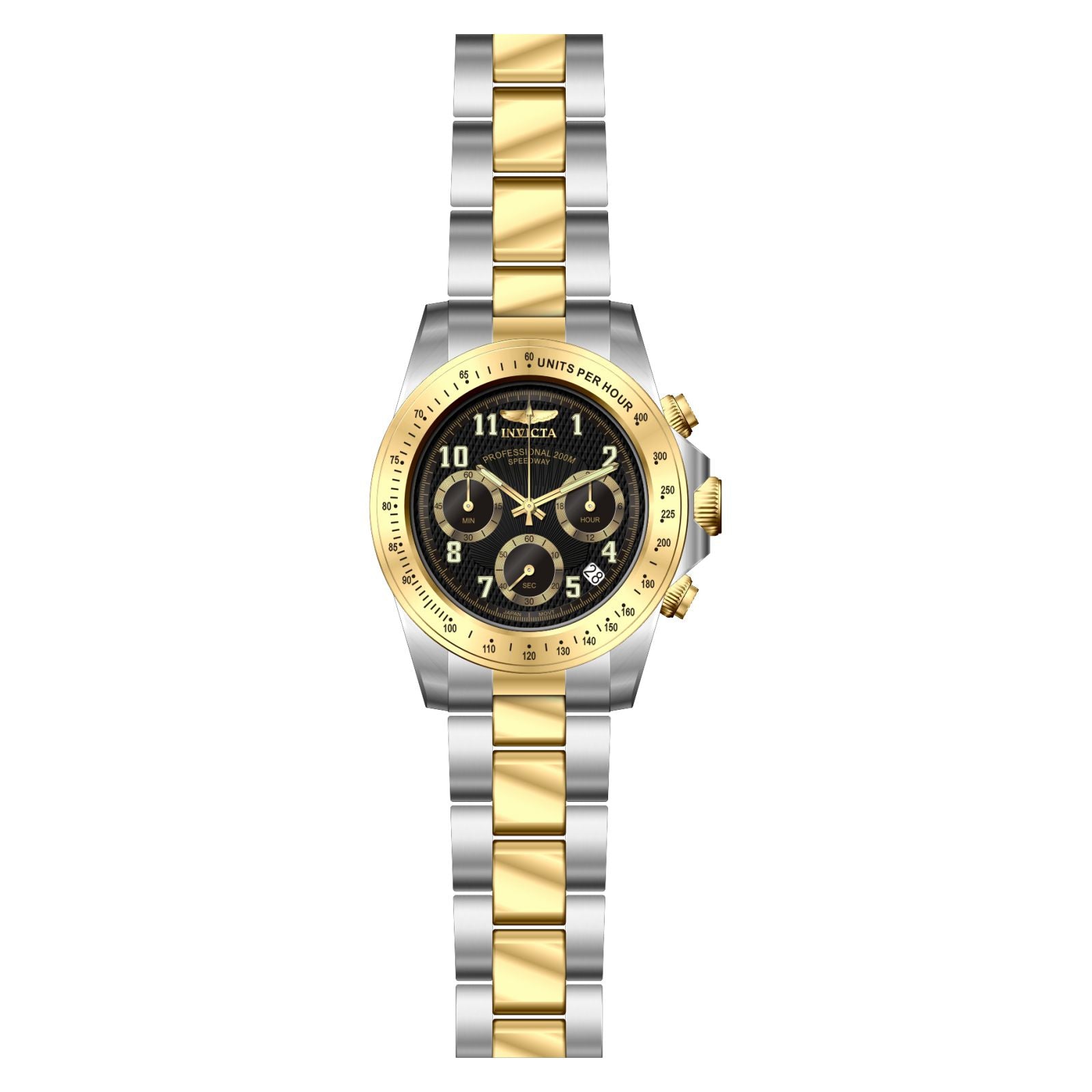 RELOJ  PARA HOMBRE INVICTA SPEEDWAY 17027 - DORADO