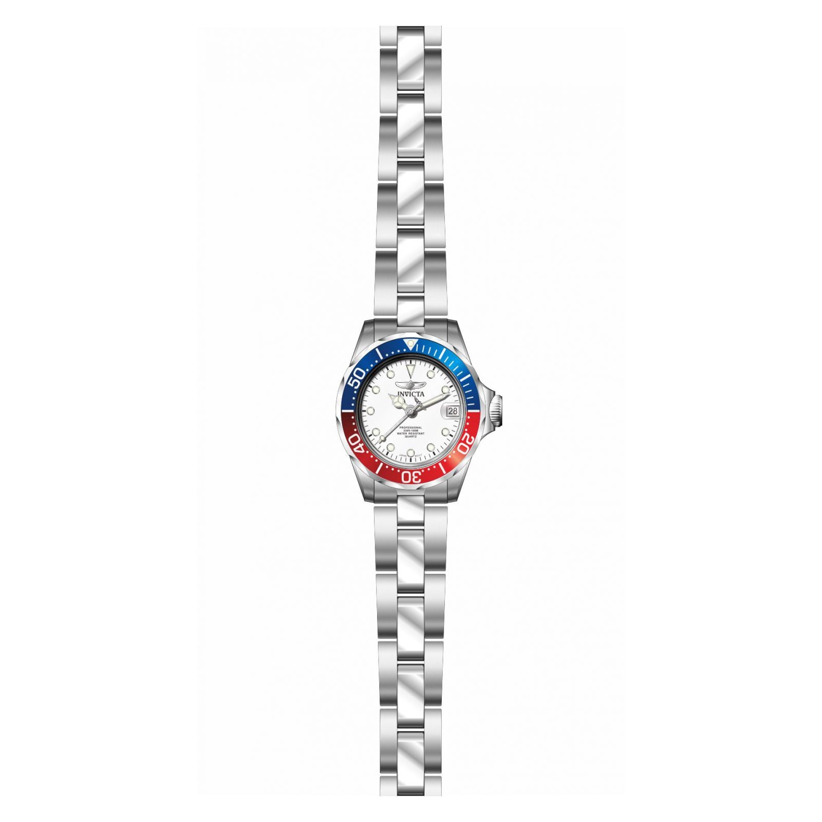RELOJ  PARA MUJER INVICTA PRO DIVER 17033 - PLATEADO