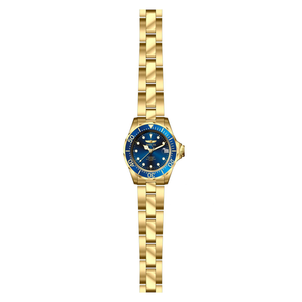 RELOJ  PARA MUJER INVICTA PRO DIVER 17036 - ORO