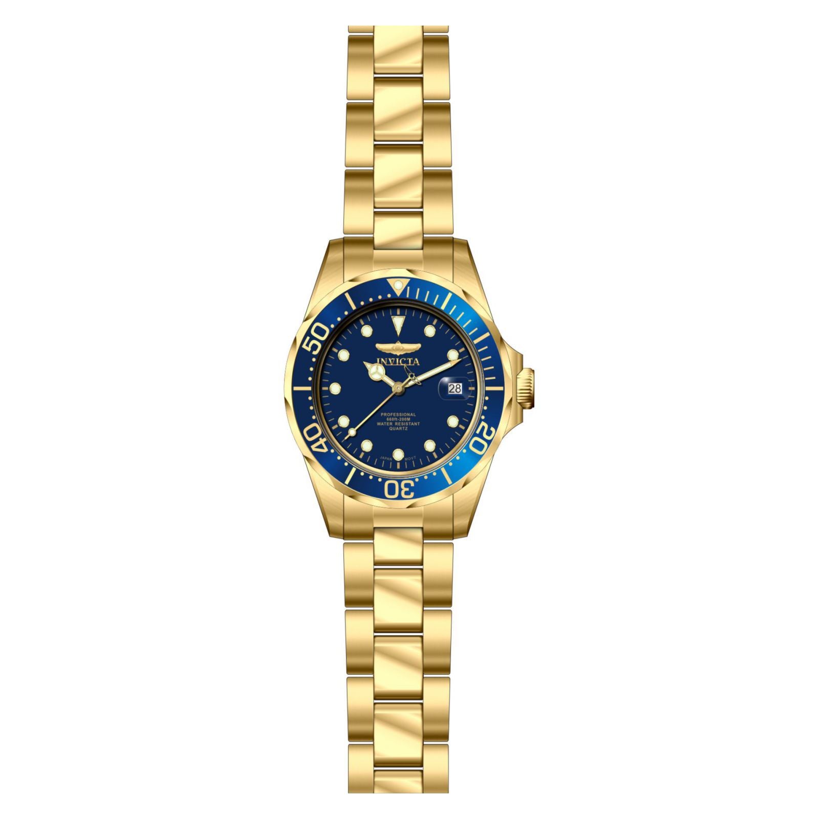 RELOJ  PARA HOMBRE INVICTA PRO DIVER 17052 - DORADO