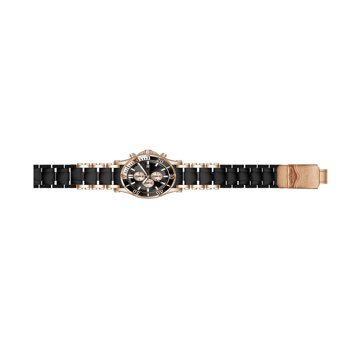 RELOJ  PARA HOMBRE INVICTA SEA SPIDER 17081 - ORO ROSA, NEGRO