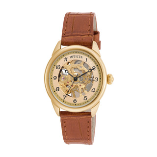 RELOJ CLÁSICO PARA MUJER INVICTA SPECIALTY 17199 - MARRÓN CLARO
