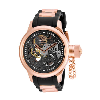 RELOJ  PARA HOMBRE INVICTA RUSSIAN DIVER 17267 - ORO ROSA, NEGRO