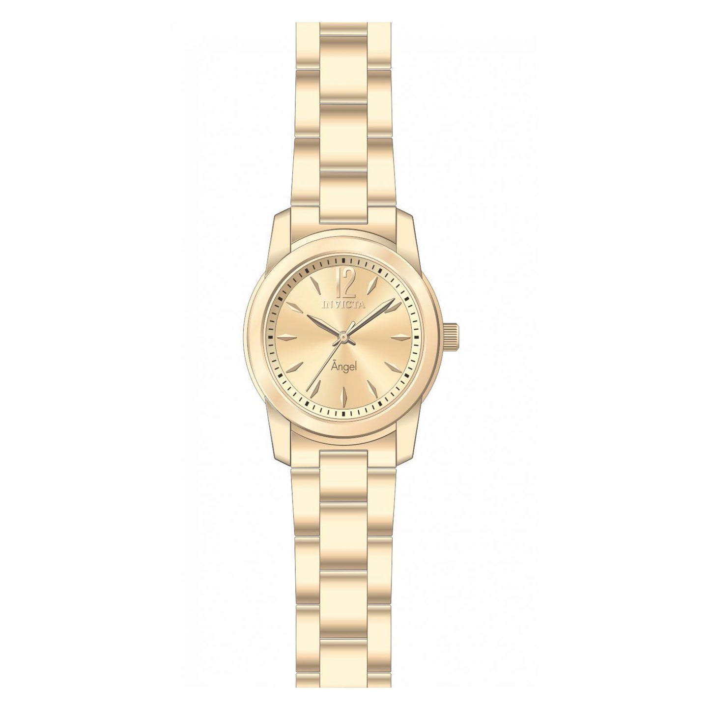 RELOJ  PARA MUJER INVICTA ANGEL 17421 - ORO ROSA