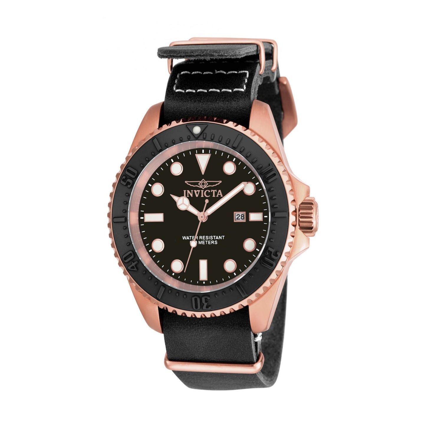 RELOJ CLÁSICO PARA HOMBRE INVICTA PRO DIVER 17582 - NEGRO, MARFIL