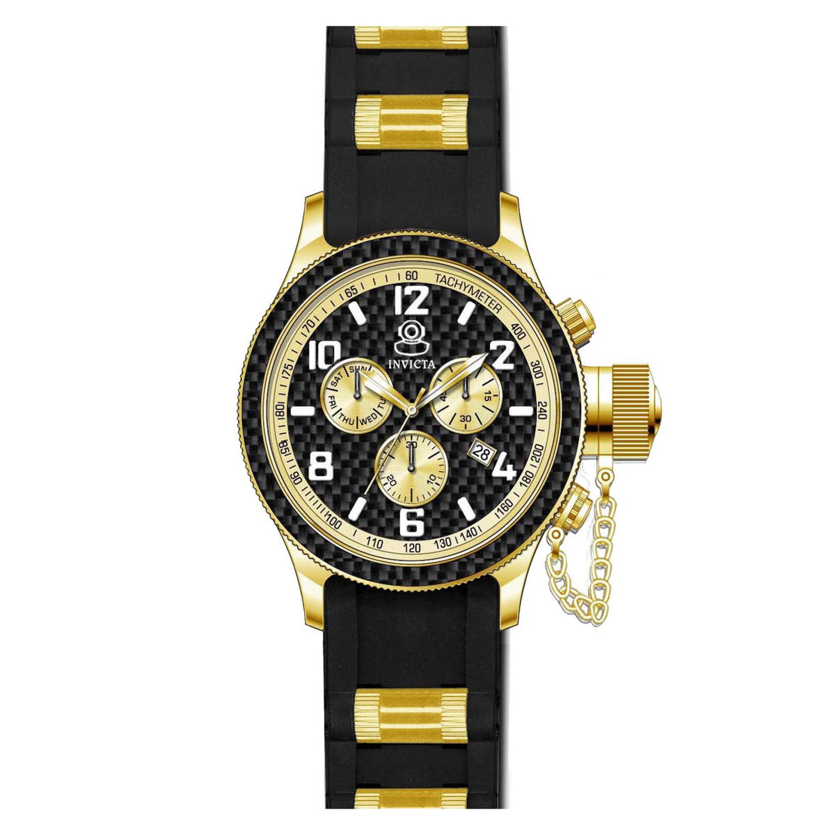 RELOJ  PARA HOMBRE INVICTA RUSSIAN DIVER 17818 - ORO NEGRO