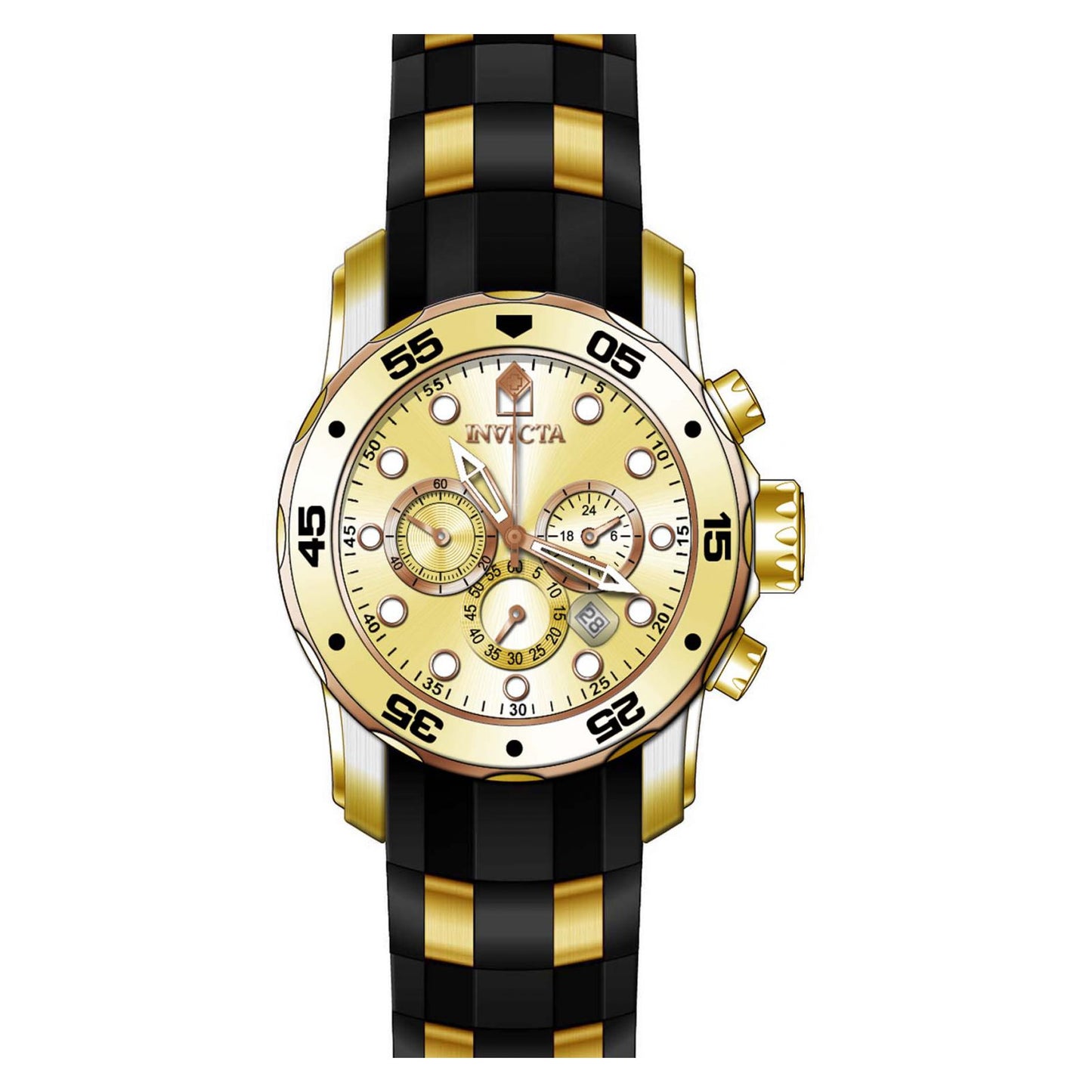 RELOJ  PARA HOMBRE INVICTA PRO DIVER 17884 - MULTICOLOR